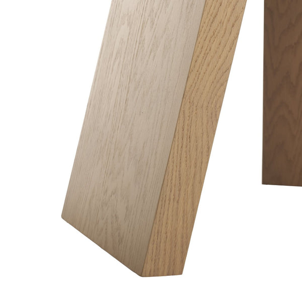 Safavieh JULIANNA 54" Solid Wood Dining Table - Modern Elegance for Dining Room & Entertaining Spaces Natural SFV2126C