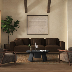 Safavieh JULIANNA Wood Coffee Table - Modern Elegance with Sleek Design for Stylish Living Room Spaces Black SFV2127B