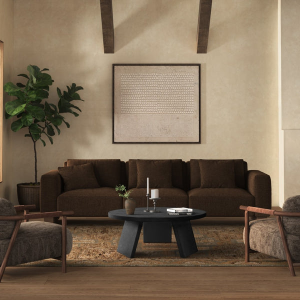 Safavieh JULIANNA Wood Coffee Table - Modern Elegance with Sleek Design for Stylish Living Room Spaces Black SFV2127B
