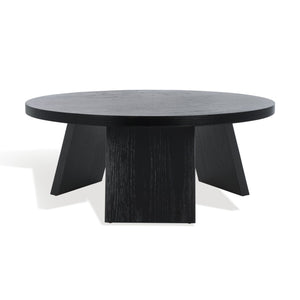 Safavieh JULIANNA Wood Coffee Table - Modern Elegance with Sleek Design for Stylish Living Room Spaces Black SFV2127B