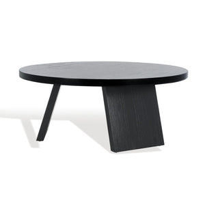 Safavieh JULIANNA Wood Coffee Table - Modern Elegance with Sleek Design for Stylish Living Room Spaces Black SFV2127B