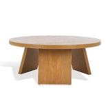 Safavieh Julianna Wood Coffee Table Natural SFV2127D