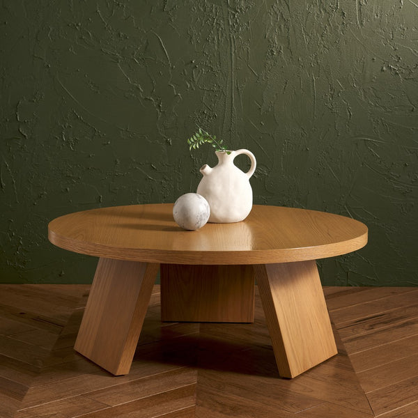 Safavieh Julianna Wood Coffee Table Natural SFV2127D