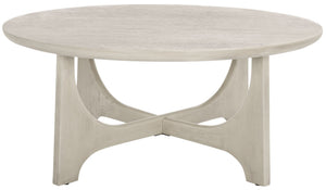 Safavieh SASHA Wood Coffee Table - Modern Minimalist Design with Rich Finish for Stylish Living Room Centerpiece White Washed SFV2128A
