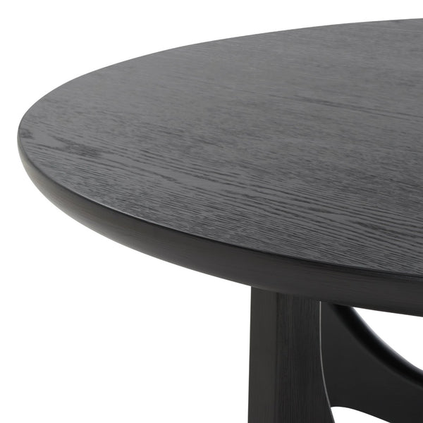 Safavieh SASHA Wood Coffee Table - Modern Minimalist Design with Rich Finish for Stylish Living Room Centerpiece Black SFV2128B