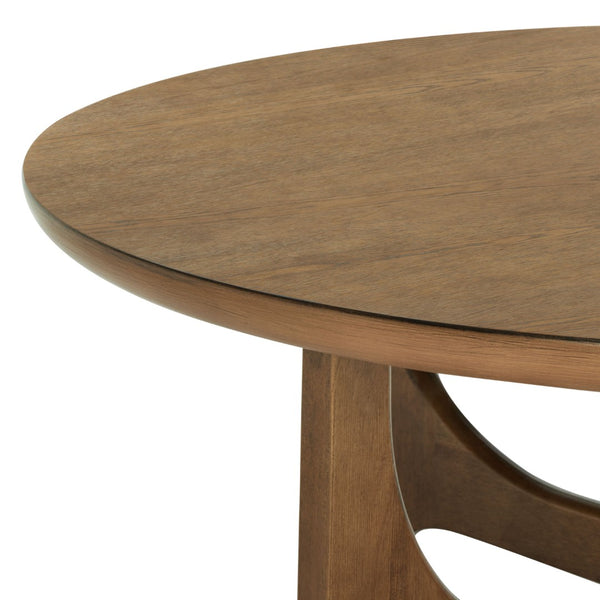 Safavieh SASHA Wood Coffee Table - Modern Minimalist Design with Rich Finish for Stylish Living Room Centerpiece Medium Oak SFV2128C