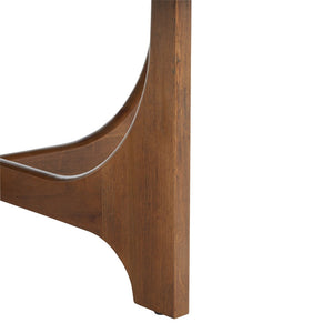 Safavieh SASHA Wood Coffee Table - Modern Minimalist Design with Rich Finish for Stylish Living Room Centerpiece Medium Oak SFV2128C