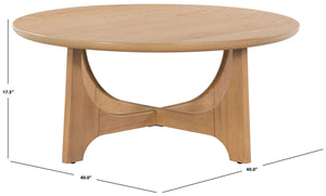 Safavieh Sasha Wood Coffee Table Natural SFV2128D