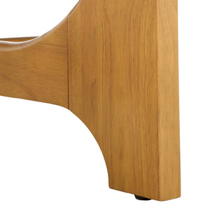 Safavieh SASHA Wood Coffee Table - Modern Minimalist Design with Rich Finish for Stylish Living Room Centerpiece Natural SFV2128D