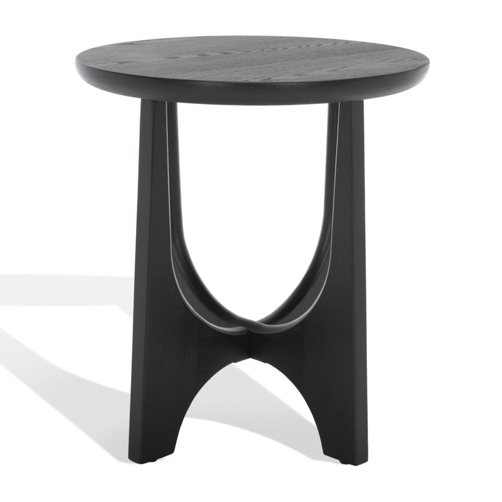 Safavieh SASHA Wood Accent Table - Timeless Design for Modern Spaces, Perfect for Decor and Functionality Black SFV2129B