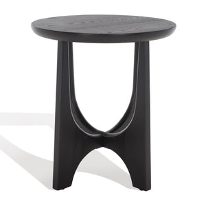 Safavieh SASHA Wood Accent Table - Timeless Design for Modern Spaces, Perfect for Decor and Functionality Black SFV2129B