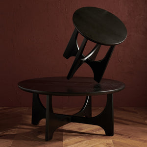 Safavieh SASHA Wood Accent Table - Timeless Design for Modern Spaces, Perfect for Decor and Functionality Black SFV2129B