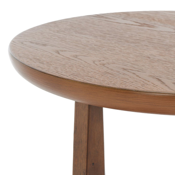 Safavieh SASHA Wood Accent Table - Timeless Design for Modern Spaces, Perfect for Decor and Functionality Medium Oak SFV2129C