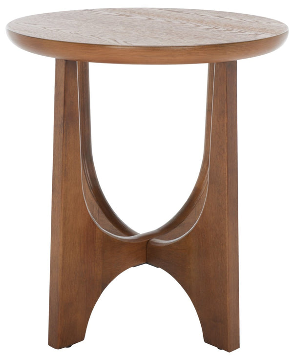 Safavieh SASHA Wood Accent Table - Timeless Design for Modern Spaces, Perfect for Decor and Functionality Medium Oak SFV2129C