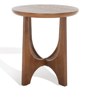 Safavieh SASHA Wood Accent Table - Timeless Design for Modern Spaces, Perfect for Decor and Functionality Medium Oak SFV2129C