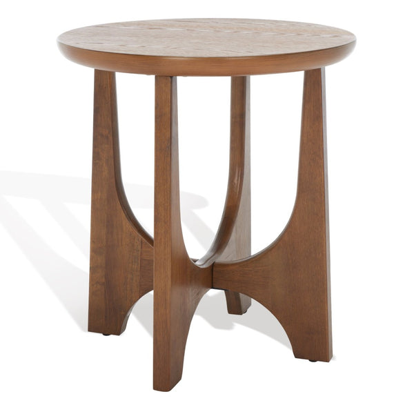 Safavieh SASHA Wood Accent Table - Timeless Design for Modern Spaces, Perfect for Decor and Functionality Medium Oak SFV2129C