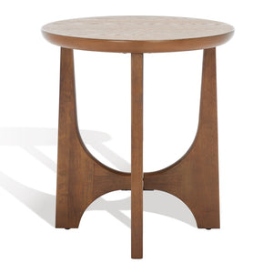 Safavieh SASHA Wood Accent Table - Timeless Design for Modern Spaces, Perfect for Decor and Functionality Medium Oak SFV2129C