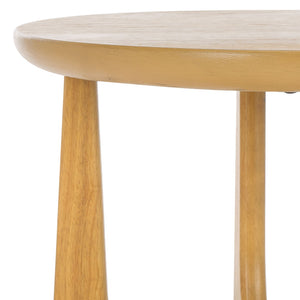 Safavieh SASHA Wood Accent Table - Timeless Design for Modern Spaces, Perfect for Decor and Functionality Natural SFV2129D