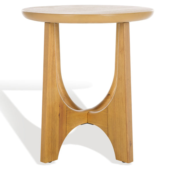 Safavieh SASHA Wood Accent Table - Timeless Design for Modern Spaces, Perfect for Decor and Functionality Natural SFV2129D