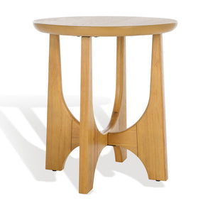 Safavieh SASHA Wood Accent Table - Timeless Design for Modern Spaces, Perfect for Decor and Functionality Natural SFV2129D