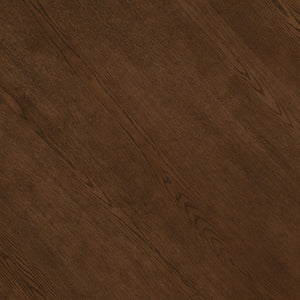 Safavieh CAROLEE 46" Round Dining Table - Modern Mid-Century Elegance for Cozy Dining Spaces and Nooks Walnut SFV2134C