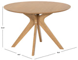 Safavieh Carolee 46" Round Dining Table Natural SFV2134D