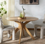 Safavieh Carolee 46" Round Dining Table Natural SFV2134D