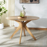 Safavieh Carolee 46" Round Dining Table Natural SFV2134D