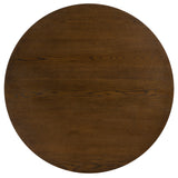 Safavieh Calamaria Round Wood Dining Table Medium Oak SFV2135C