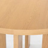 Safavieh Calamaria Round Wood Dining Table Natural SFV2135D