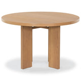 Safavieh Calamaria Round Wood Dining Table Natural SFV2135D