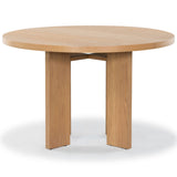 Safavieh Calamaria Round Wood Dining Table Natural SFV2135D