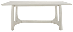 Safavieh Adelee Wood Rectangle Dining Table White Wash SFV2136A