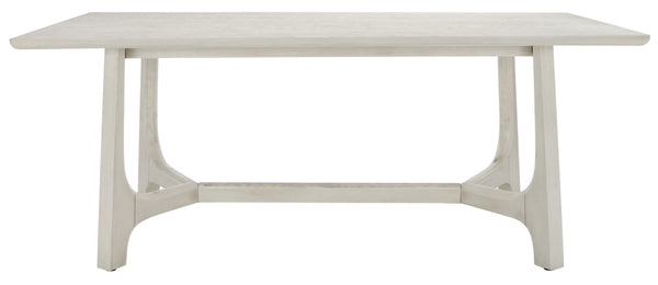 Safavieh Adelee Wood Rectangle Dining Table White Wash SFV2136A