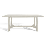 Safavieh Adelee Wood Rectangle Dining Table White Wash SFV2136A