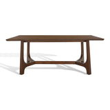 Safavieh Adelee Wood Rectangle Dining Table XII23 Medium Oak Wood SFV2136C