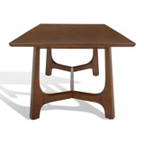 Safavieh Adelee Wood Rectangle Dining Table XII23 Medium Oak Wood SFV2136C