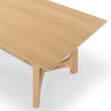 Safavieh Adelee Wood Rectangle Dining Table Natural SFV2136D