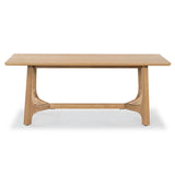 Safavieh Adelee Wood Rectangle Dining Table Natural SFV2136D