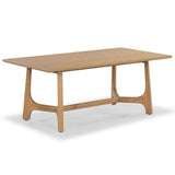 Safavieh Adelee Wood Rectangle Dining Table Natural SFV2136D