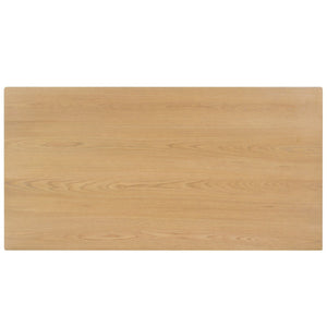 Safavieh Adelee Wood Rectangle Dining Table Natural SFV2136D