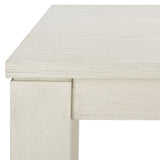 Safavieh Deirdra Wood Rectangle Dining Table XII23 White Wash Wood SFV2137A