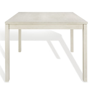 Safavieh Deirdra Wood Rectangle Dining Table XII23 White Wash Wood SFV2137A