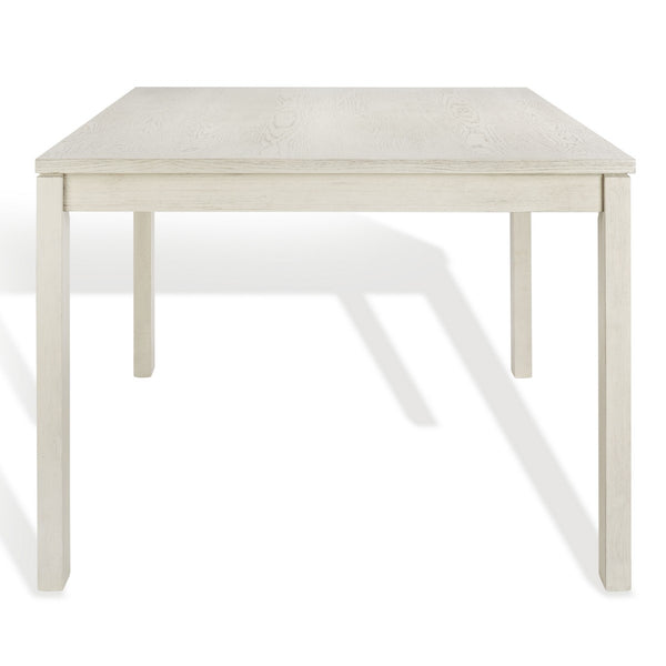 Safavieh Deirdra Wood Rectangle Dining Table XII23 White Wash Wood SFV2137A