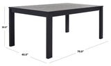 Deirdra Wood Rectangle Dining Table