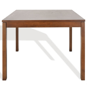Safavieh Deirdra Wood Rectangle Dining Table XII23 Medium Oak Wood SFV2137C