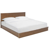 Safavieh Deirdra Wood Queen Bed Medium Oak Wood SFV2140C-Q-3BX