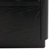 Safavieh Gabrietta 6 Drawer Wood Dresser XII23 Black Wood / Metal SFV2141B