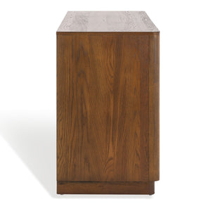 Safavieh Gabrietta 6 Drawer Wood Dresser Medium Oak SFV2141C