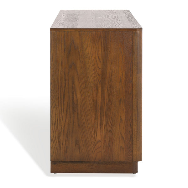 Safavieh Gabrietta 6 Drawer Wood Dresser Medium Oak SFV2141C